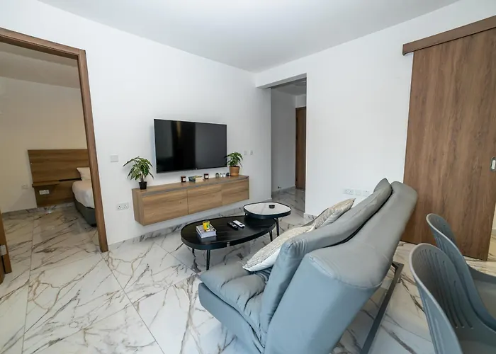 New, Stylish And Modern 1br - By Hostmt شقة خليج سانت بول